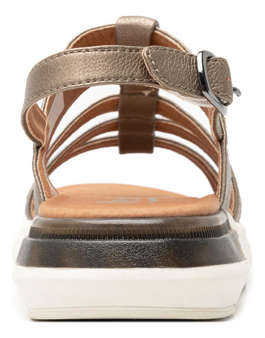 SANDALIAS MUJER FLEXI DORADO FRAGA 129402 - 7