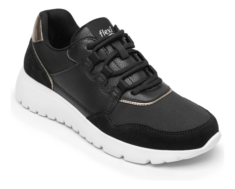 ZAPATILLA MUJER LUCENA 129702 NEGRO - 2