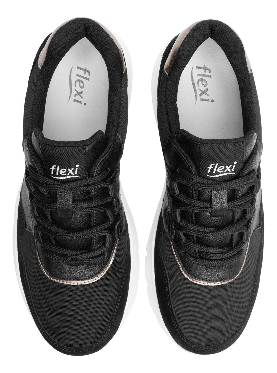 ZAPATILLA FLEXI MUJER LUCENA 129702 NEGRO - 6
