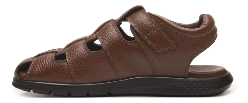 SANDALIA HOMBRE ODIN 400026 CAFE  CAOBA - 5