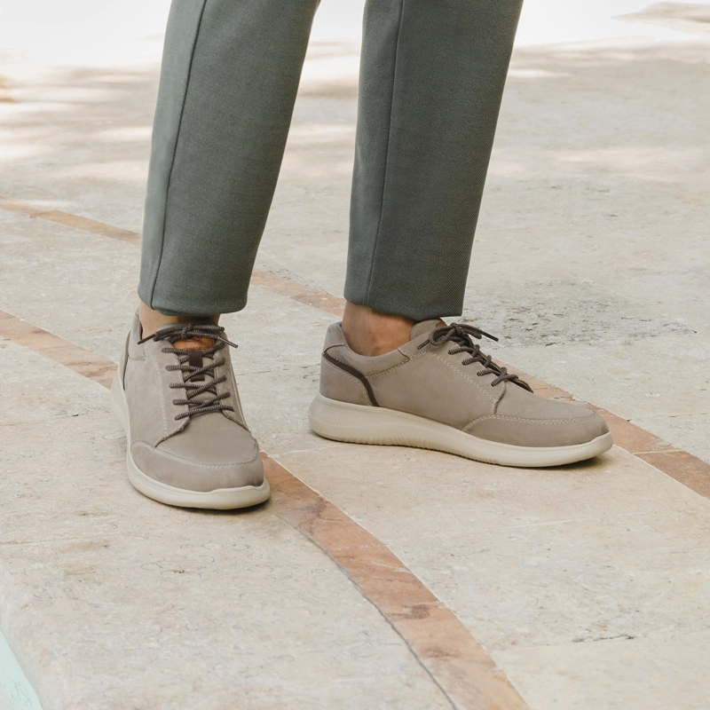 ZAPATILLA HOMBRE HIKA 413014 TAUPE - 2