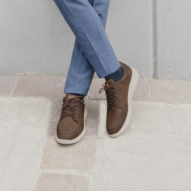 ZAPATILLA HOMBRE HIKA 413014 CHOCOLATE - 2