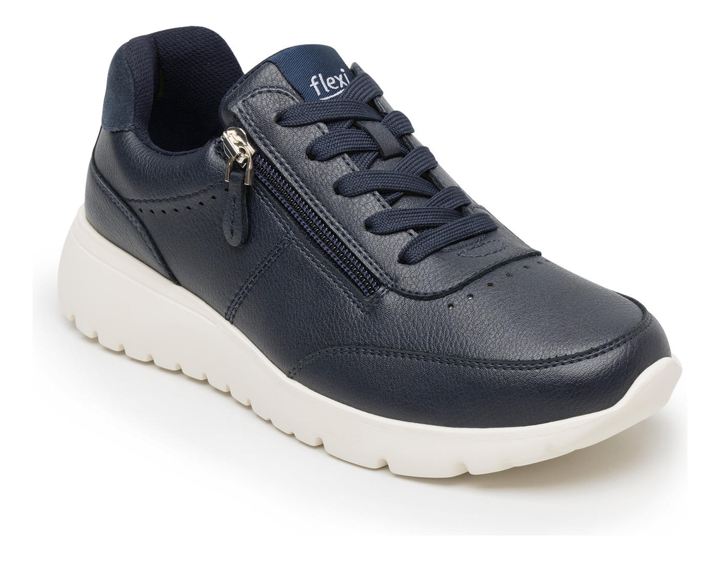 ZAPATILLAS MUJER FLEXI CASUALES AZUL LUCENA 129701 - 2