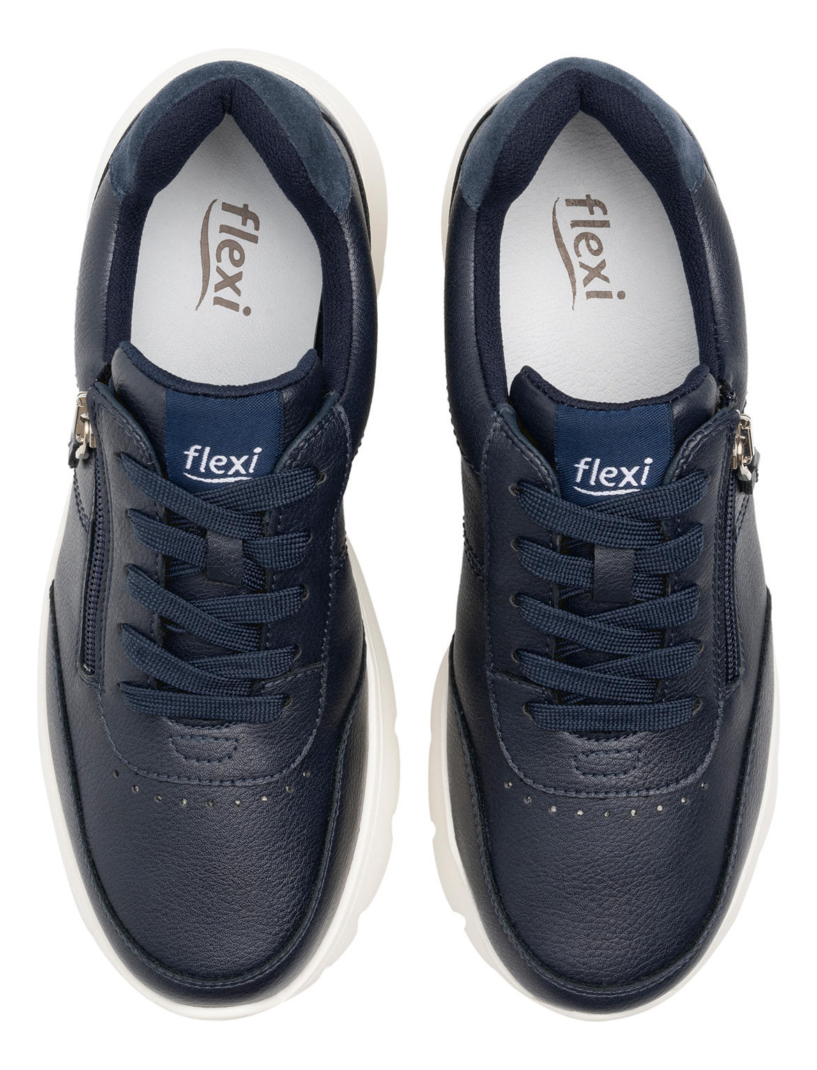 ZAPATILLAS MUJER FLEXI CASUALES AZUL LUCENA 129701 - 7