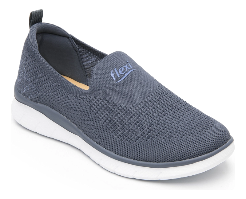 ZAPATILLA MUJER ASHLEY 125607 AZUL OSC. - 2