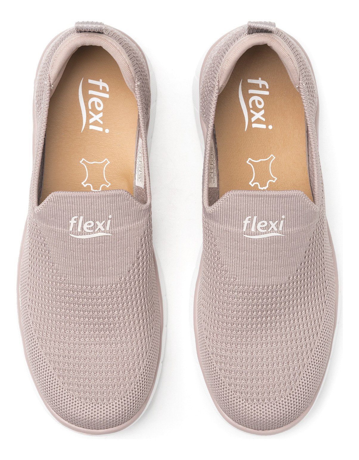 ZAPATILLA MUJER ASHLEY 125607 BEIGE FLEXI - 6