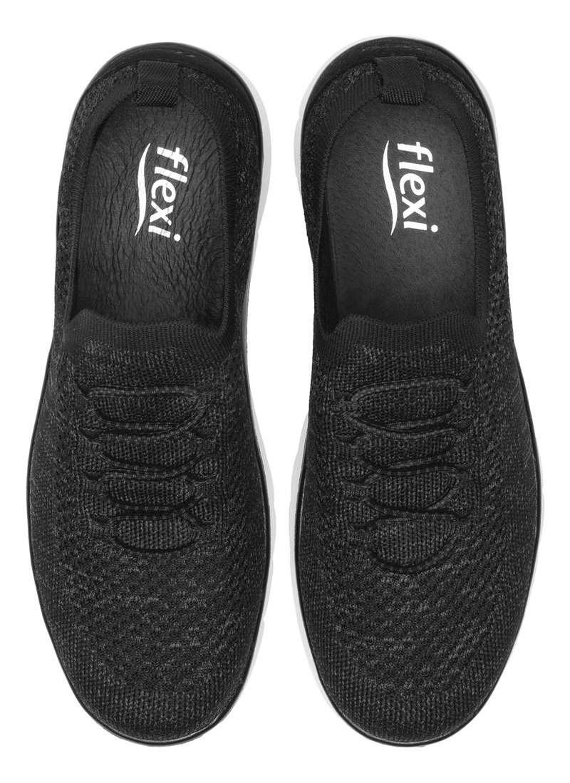 ZAPATILLA MUJER ASHLEY 125606 NEGRA - 6