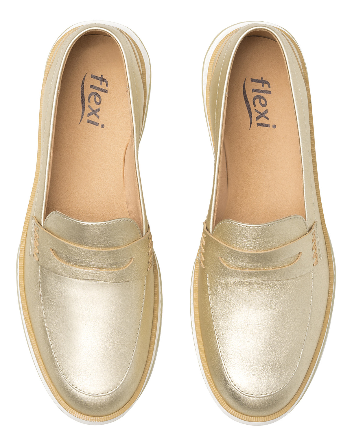 ZAPATILLA FLEXI MUJER ROSAURA 119303 DORADA - 6