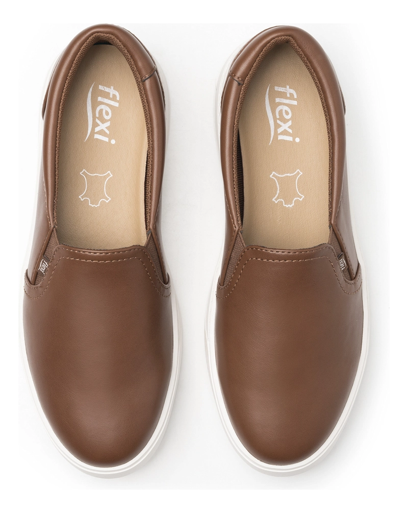 ZAPATILLA MUJER BARDI 129203 CAFE - 6