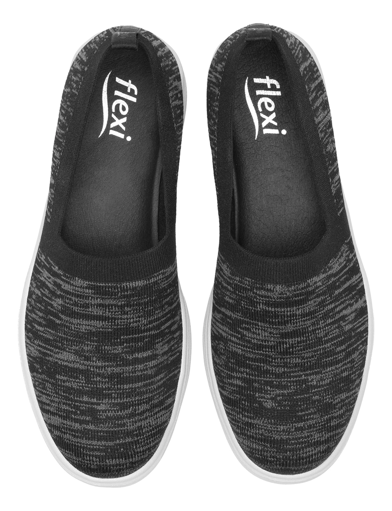 ZAPATILLA MUJER GRECYA 104918 NEGRA - 6