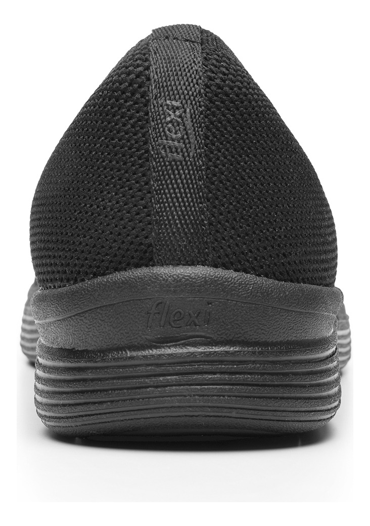 ZAPATILLA MUJER GRECYA 104919 NEGRA FLEXI - 5