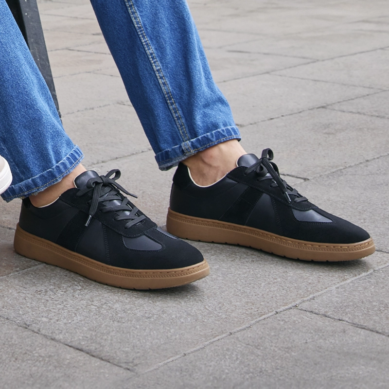 ZAPATILLA HOMBRE APEK 418301 NEGRA - 2
