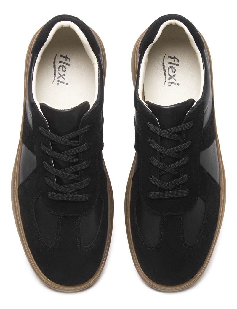 ZAPATILLA HOMBRE APEK 418301 NEGRA - 7