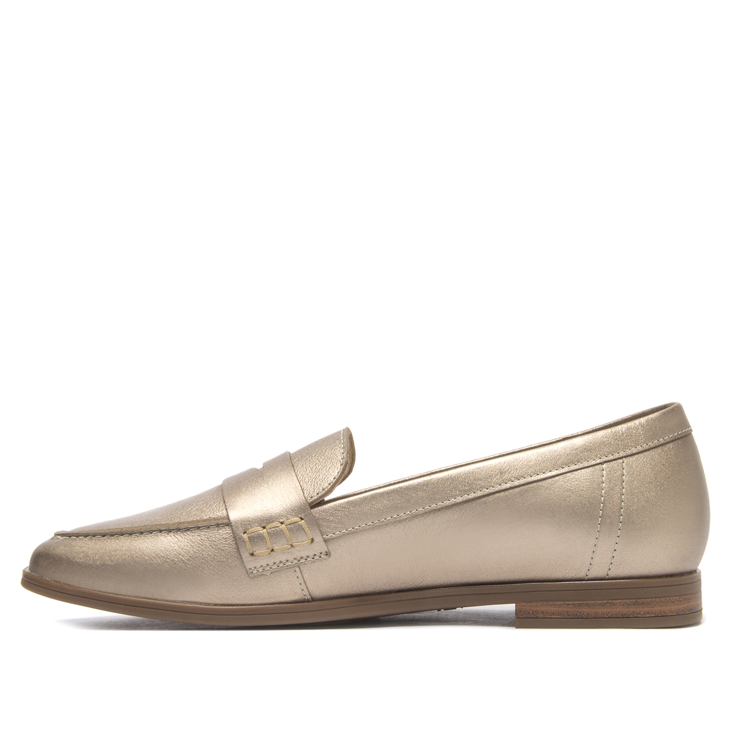 MOCASIN MUJER HAYEK 126606 DORADO - 3