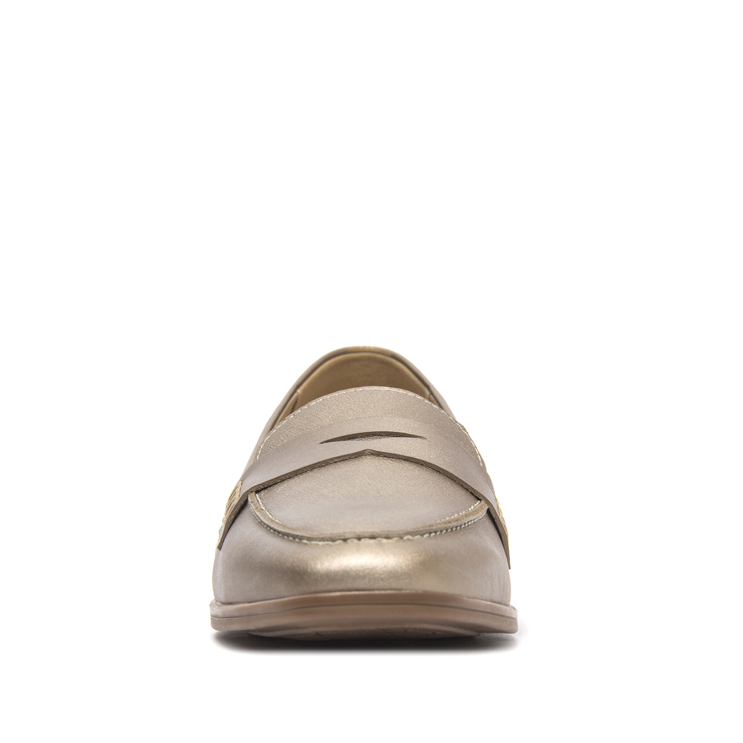 MOCASIN MUJER HAYEK 126606 DORADO - 4