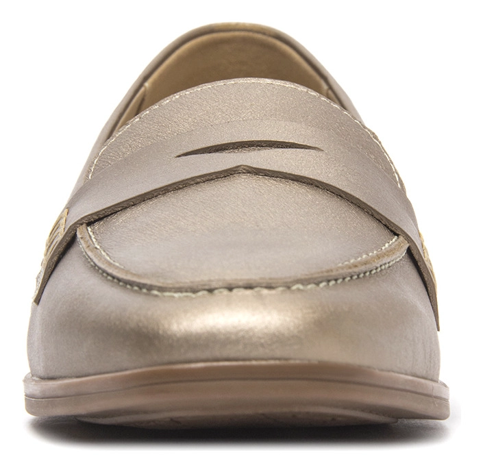 MOCASIN MUJER HAYEK 126606 DORADO - 4