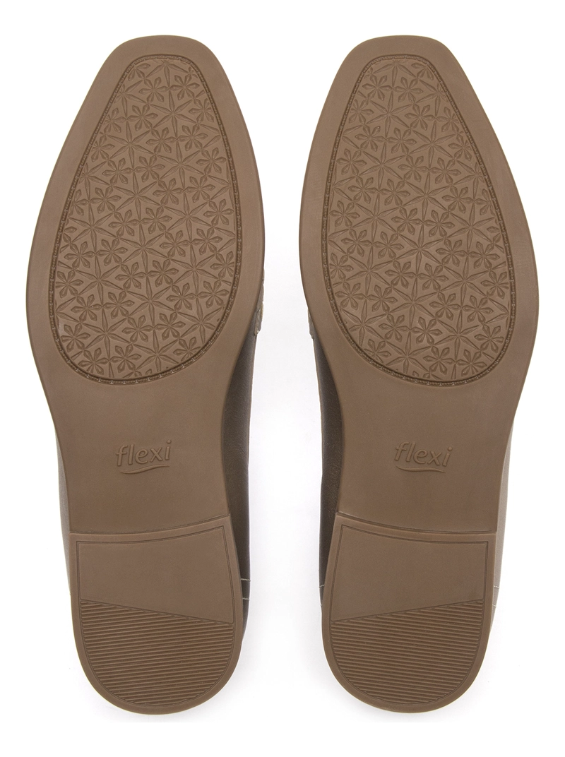MOCASIN MUJER HAYEK 126606 DORADO - 7