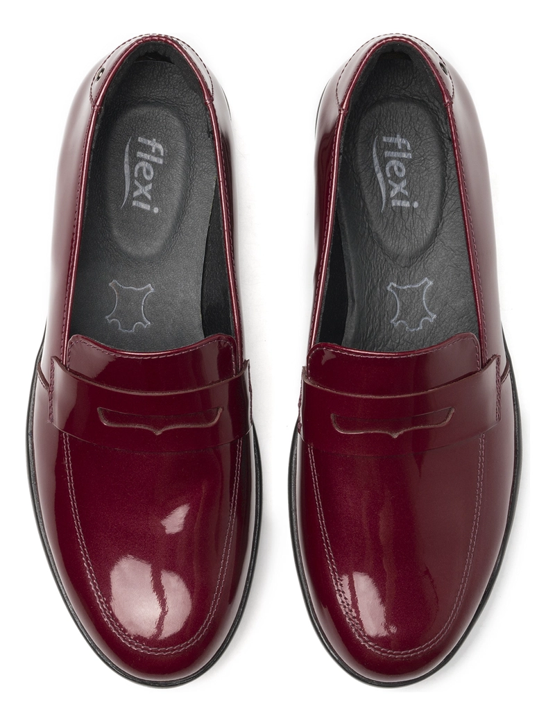 MOCASIN MUJER CHARIS 109403 BURDEO - 6