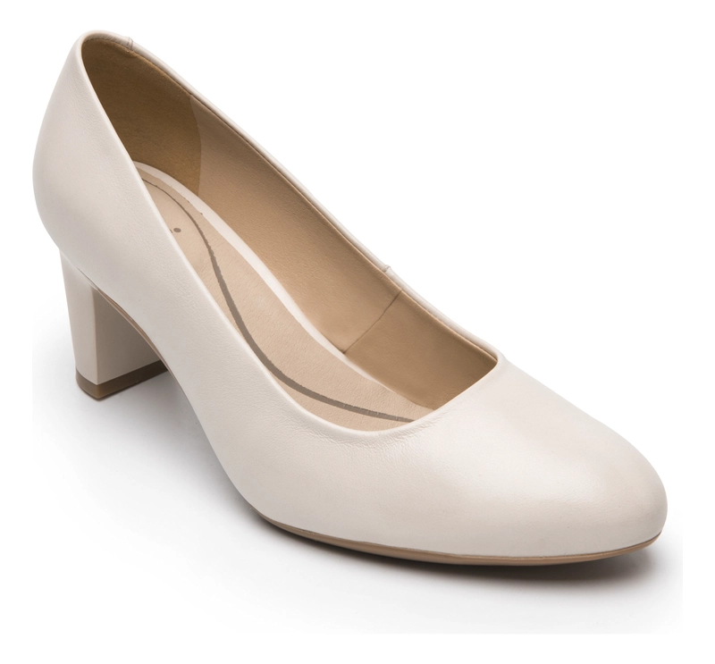 ZAPATO MUJER PIPA 124401 BLANCO ALGODON - 2