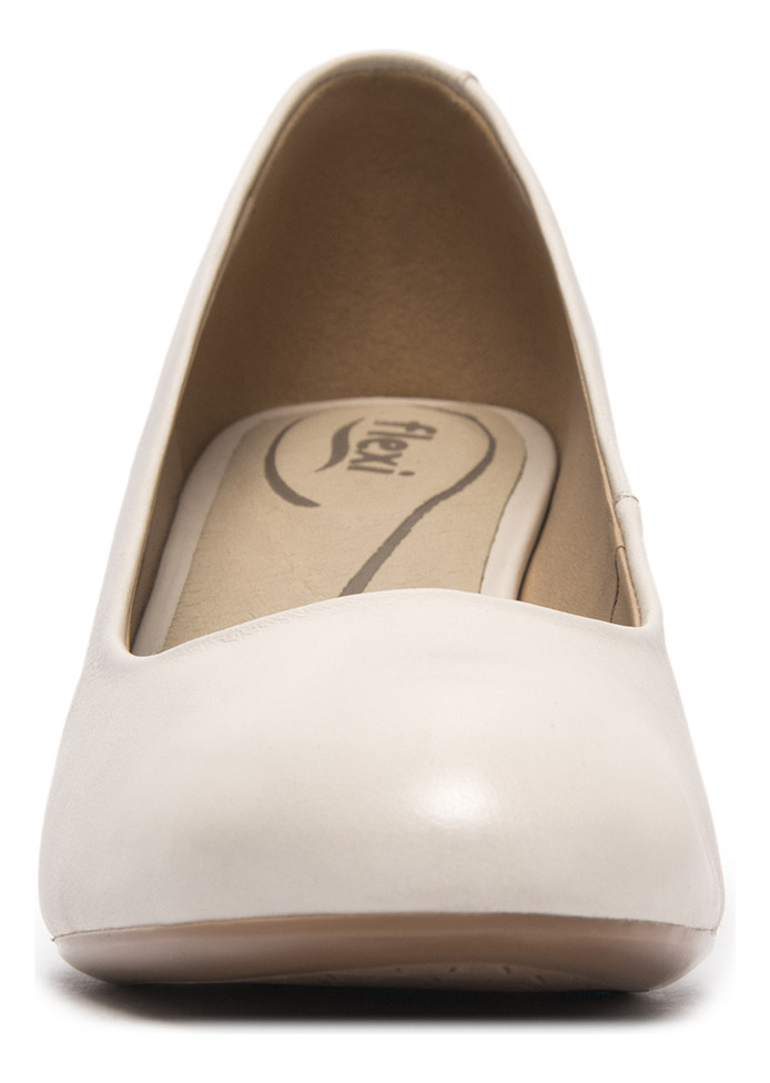 ZAPATO FLEXI MUJER PIPA 124401 BLANCO ALGODON - 4