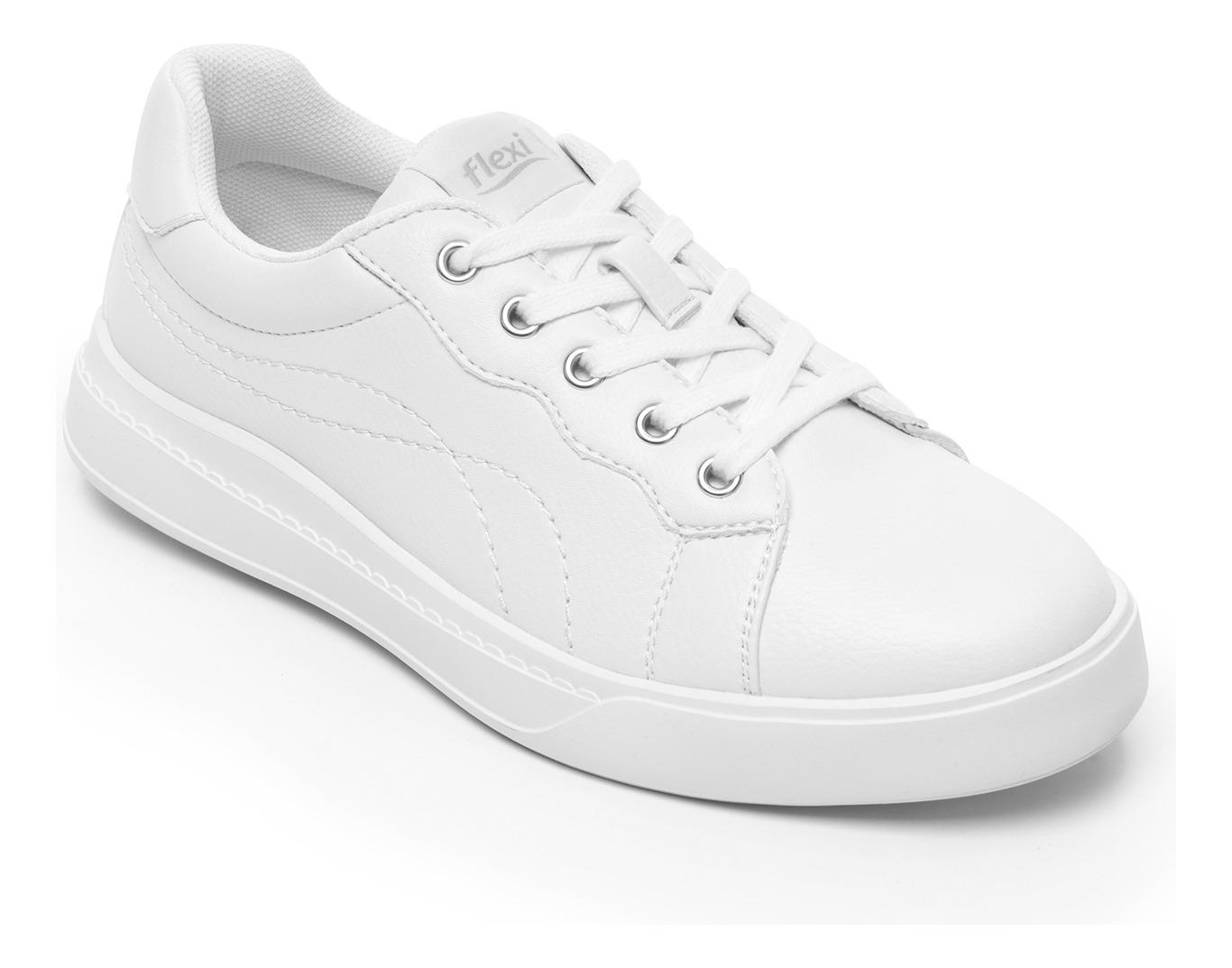 ZAPATILLA MUJER BARDI 129201 BLANCA FLEXI - 2
