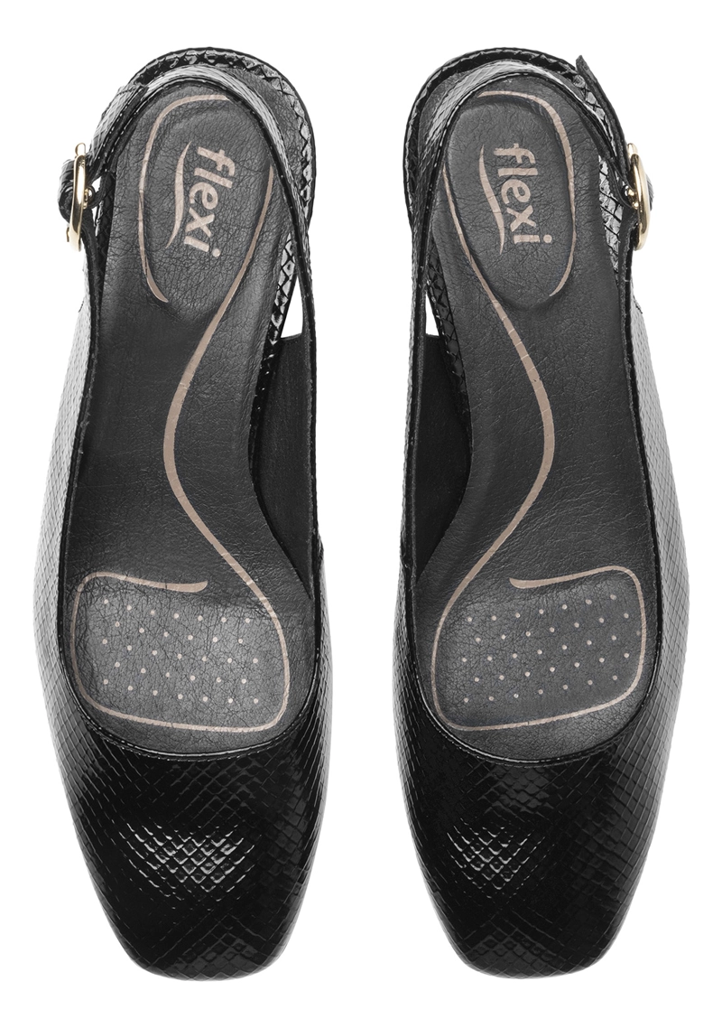 ZAPATO MUJER MARIONE 119704 NEGRO SATINADO - 7