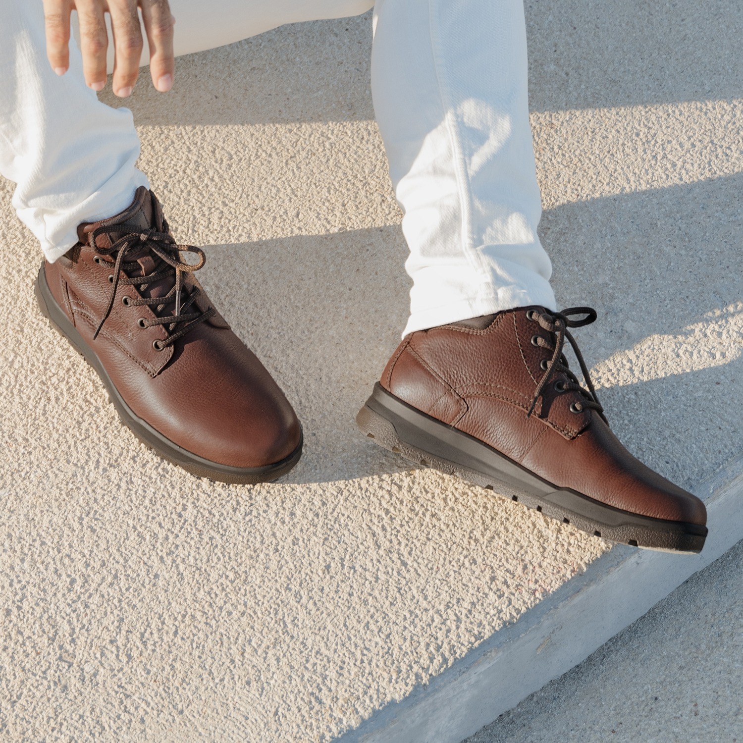 BOTIN FLEXI HOMBRE ROOK 414904 NOGAL - 3