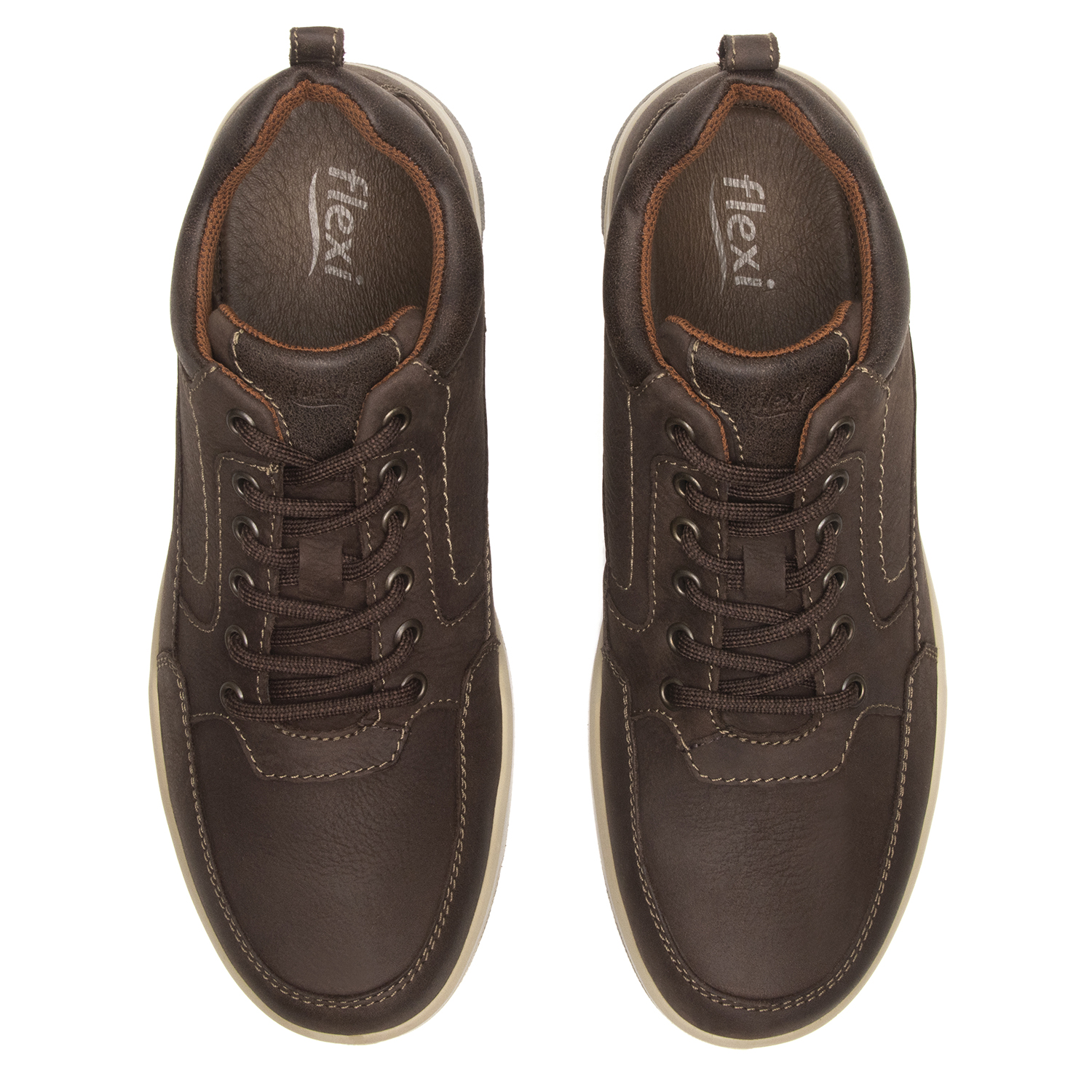 ZAPATO FLEXI HOMBRE ROOK 414907 CAFE - 7