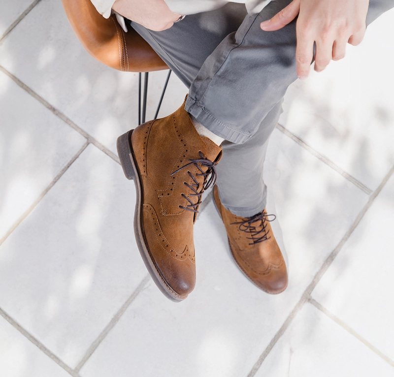 BOTIN HOMBRE DINAMO 404612 CAMEL - 3
