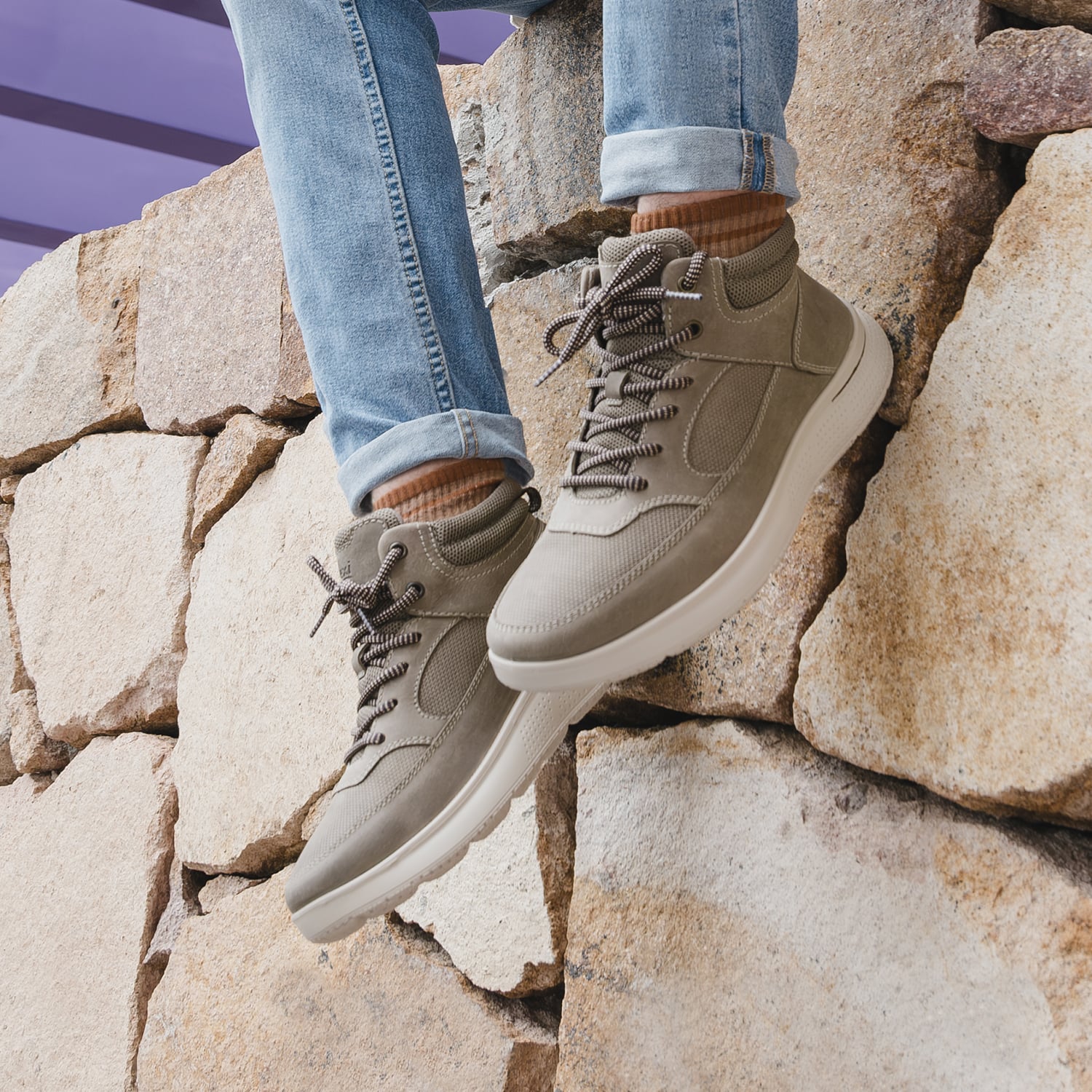 BOTIN FLEXI HOMBRE HEIKO 417605 TAUPE - 3