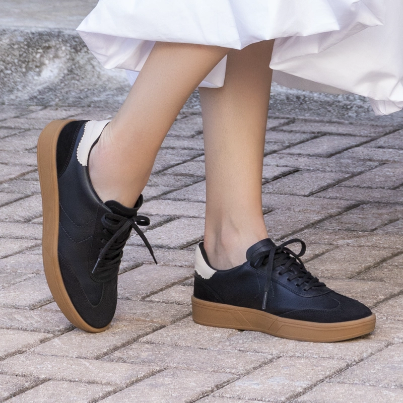 ZAPATILLA MUJER MILAN 134503 NEGRO - 2