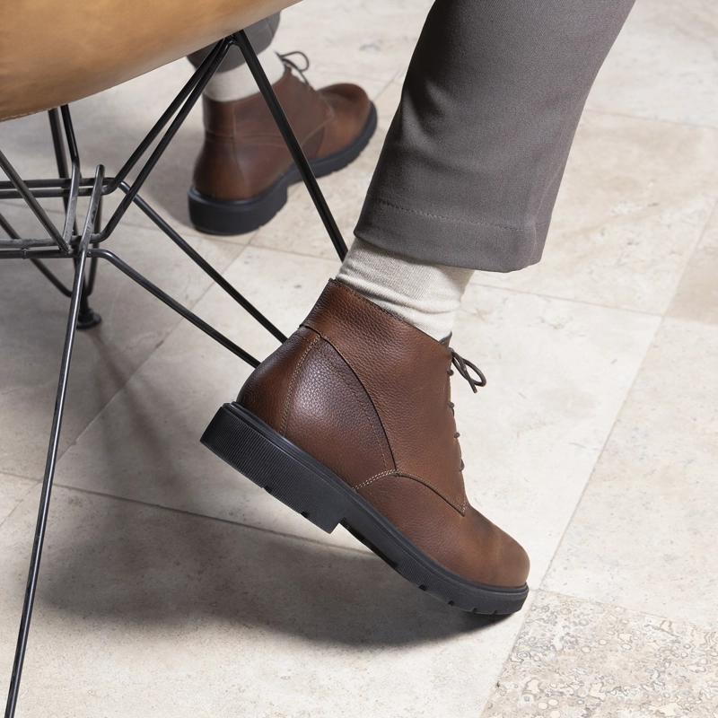 BOTIN HOMBRE FRONZI 417007 CAFE - 3