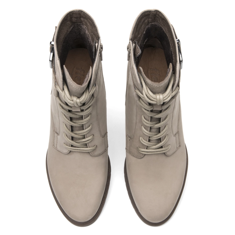BOTIN MUJER JILLY 132701 TAUPE - 6