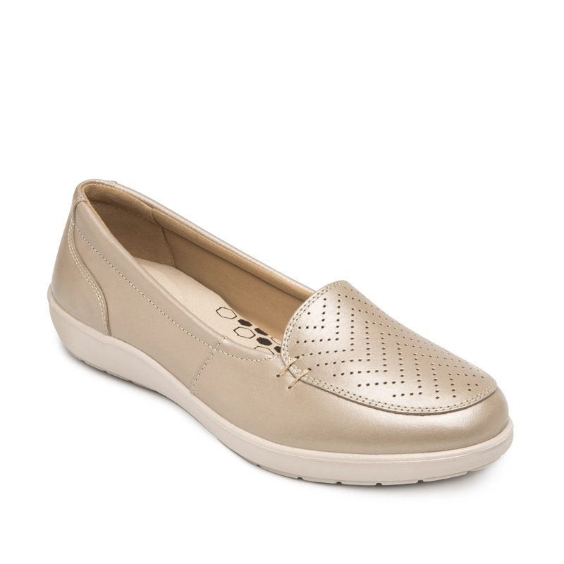 ZAPATO MUJER AMELIE 101912 DORADO - 2