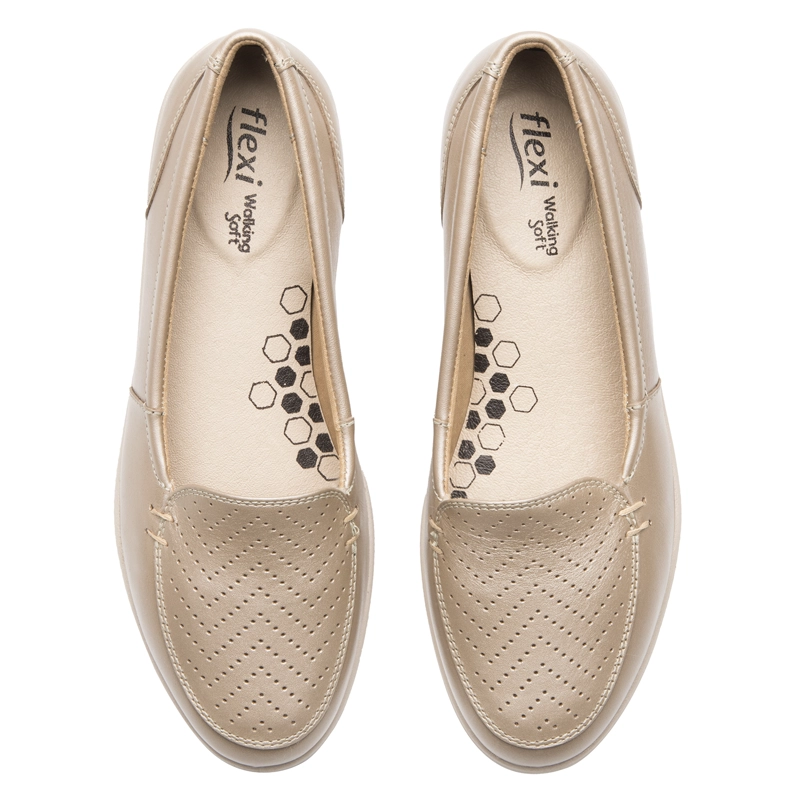 ZAPATO MUJER AMELIE 101912 DORADO - 6