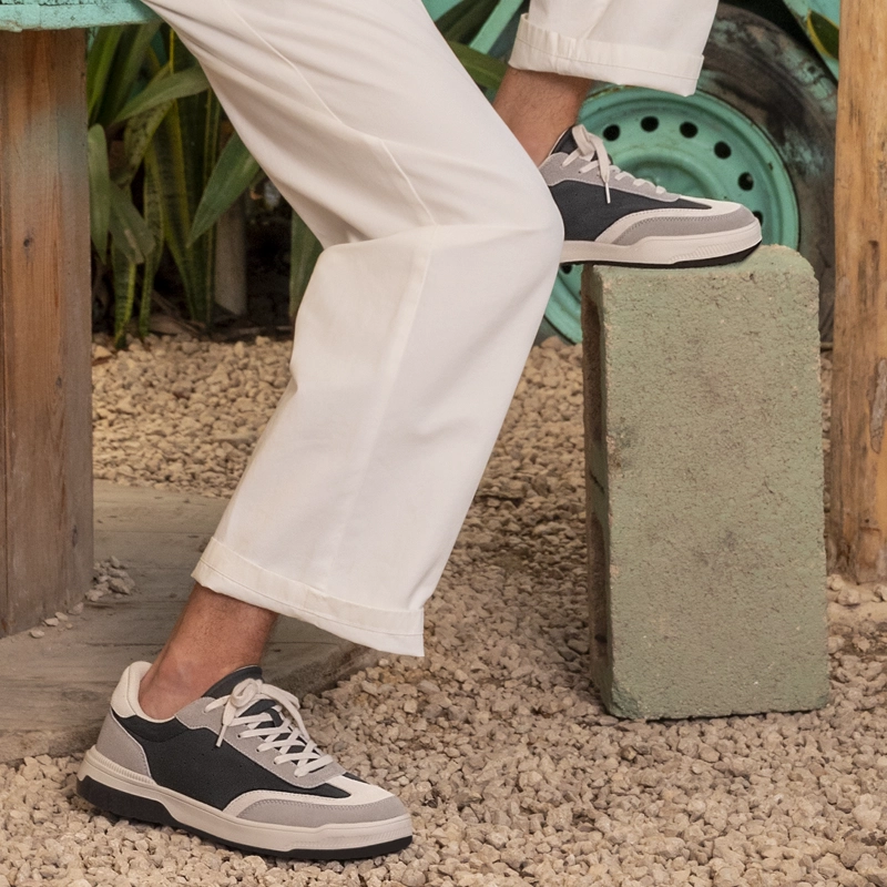 ZAPATILLA HOMBRE CARDIFF 417505 GRIS - 3