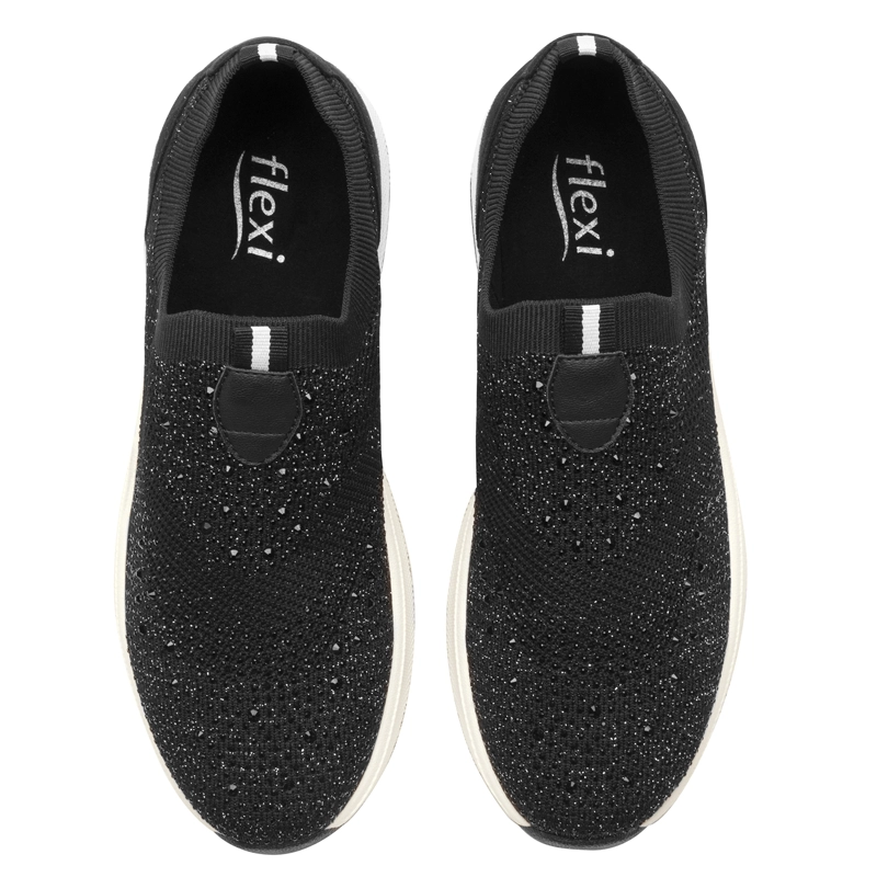 ZAPATILLA MUJER LETTI 134101 NEGRO - 6