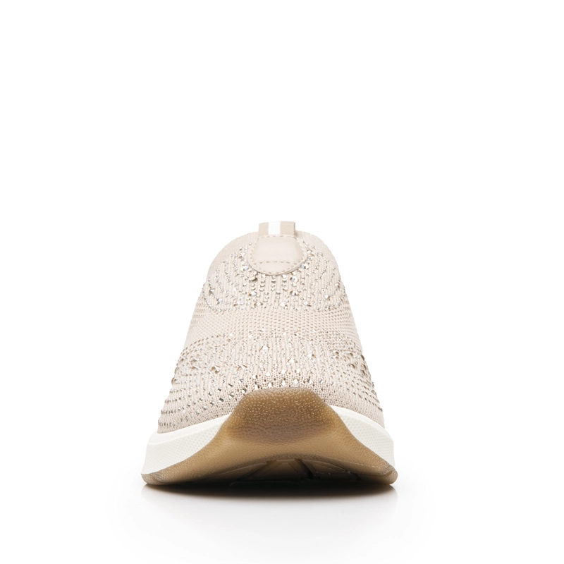 ZAPATILLA MUJER LETTI 134101 BEIGE - 4