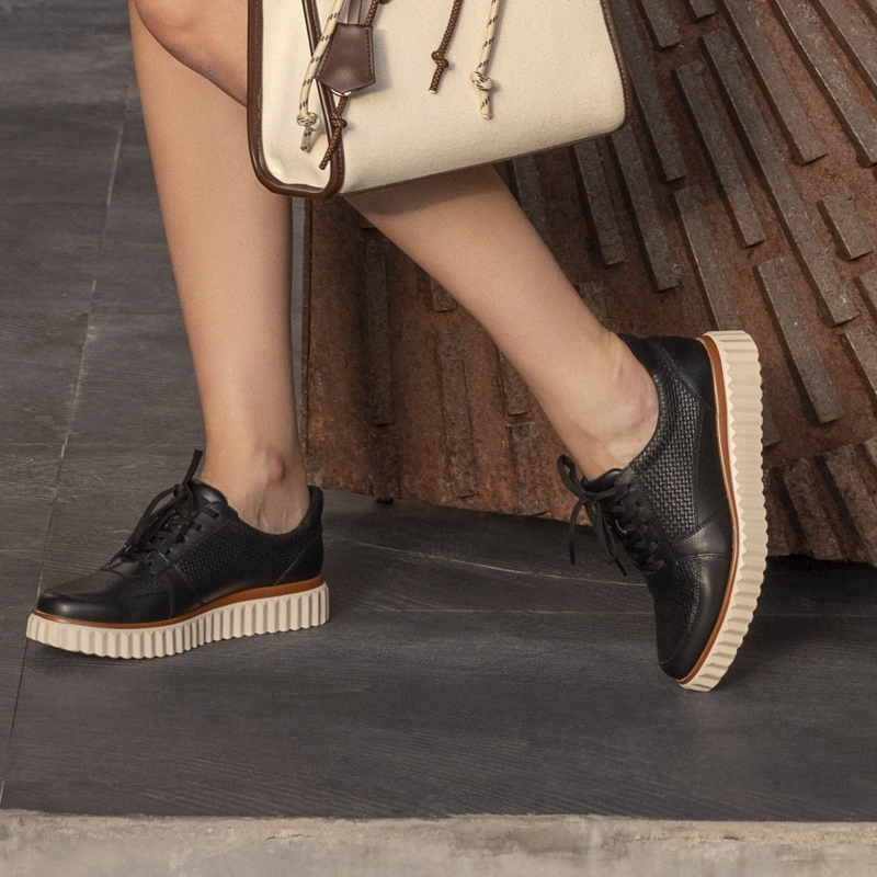 ZAPATILLA MUJER EILEEN 134702 NEGRO - 2