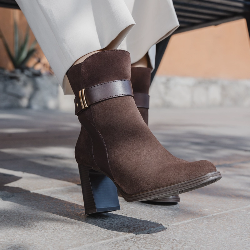 BOTIN MUJER MARIELA 130603 CHOCOLATE - 3