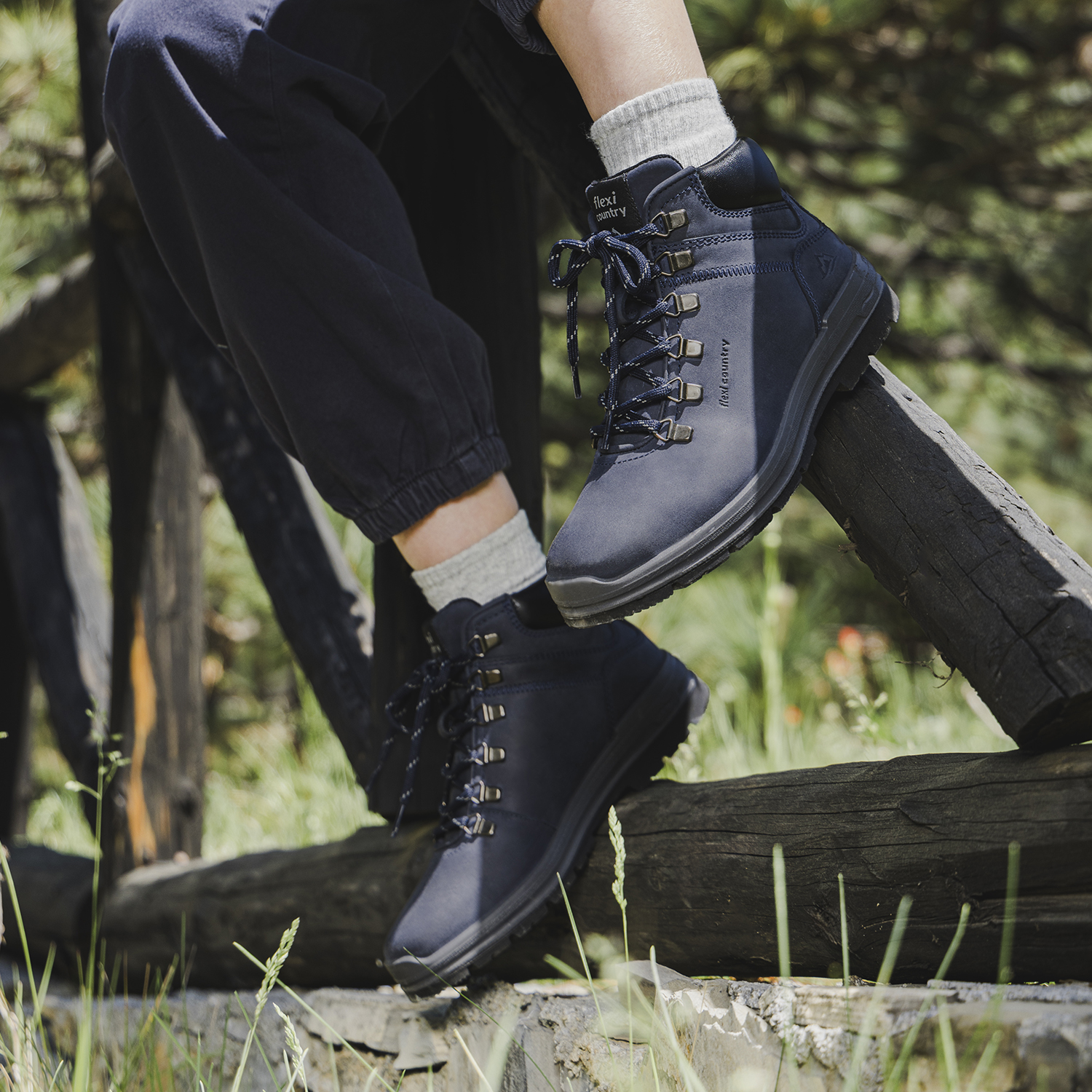 BOTIN FLEXI MUJER LILITH 116802 NAVY - 3