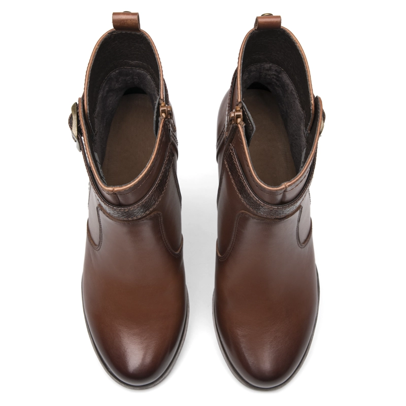 BOTIN MUJER LAVI 132501 COGNAC - 6