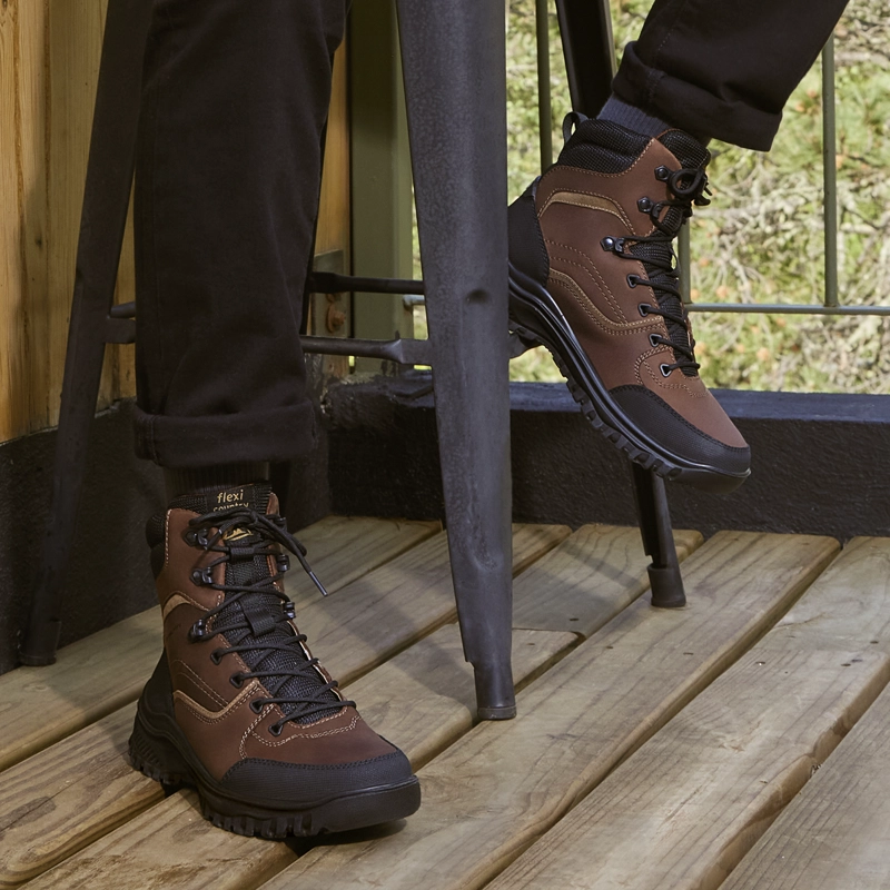 BOTIN HOMBRE THOMPSON 418102 CAFE - 2