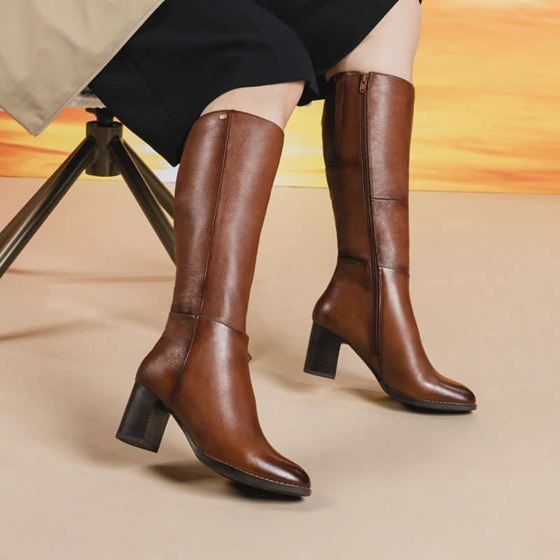 BOTA MUJER NABBA 132401 COGNAC - 3