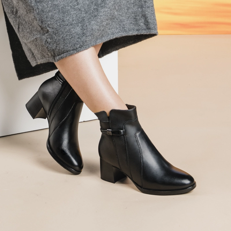 BOTIN MUJER AMADEA 132301 BLACK - 3