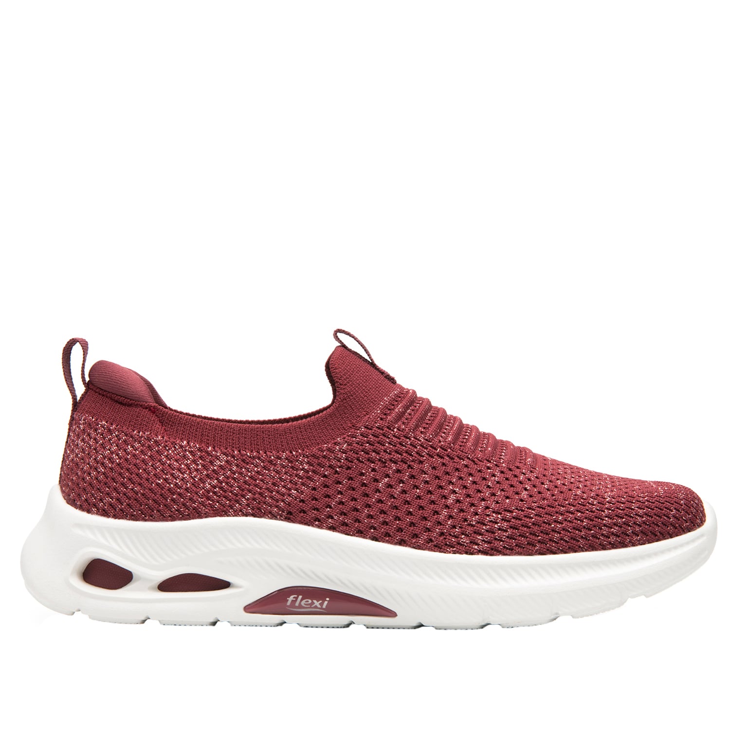 ZAPATILLA FLEXI MUJER BRERA 135201 BURGUNDY - 1