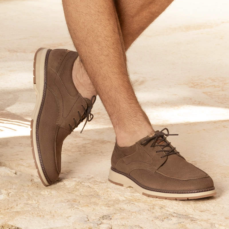 ZAPATO HOMBRE JASPER 420004 TAUPE - 2