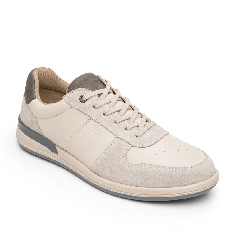 ZAPATILLA HOMBRE BARD 419801 BEIGE - 2