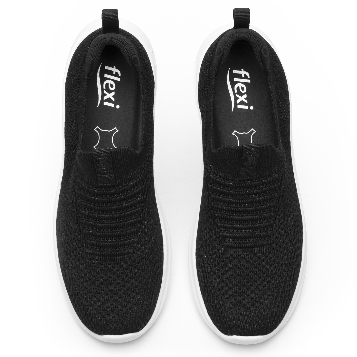ZAPATILLA FLEXI MUJER BRERA 135201 NEGRO - 6