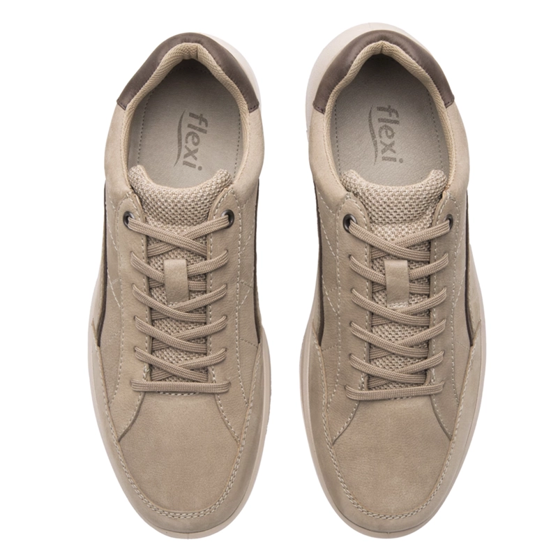 ZAPATILLA HOMBRE SANZ 419903 TAUPE - 5